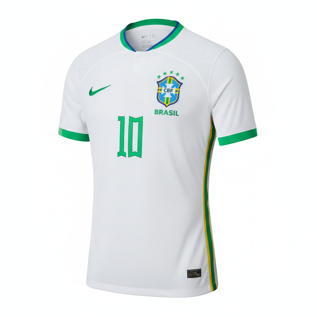 Camisa Brasil III 2024 - Branca